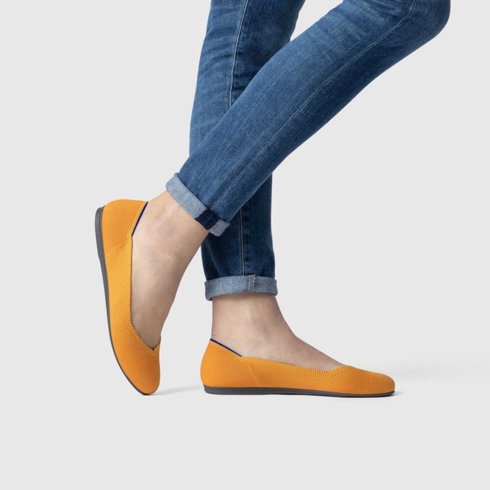 Rothy’s The Flat Lemondrop Women’s Size 7